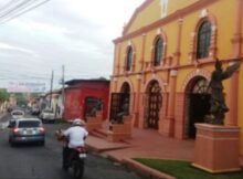 Una avenida del municipio de El Jicaral de León.
