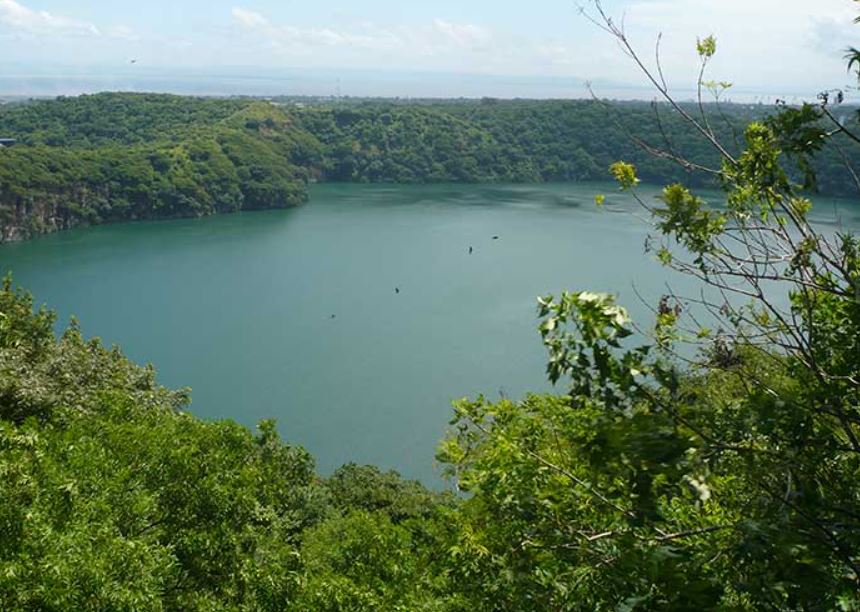 Foto de la Laguna de Asososca.