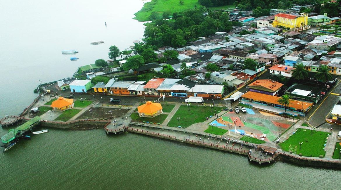 Foto aérea de Río San Juan.