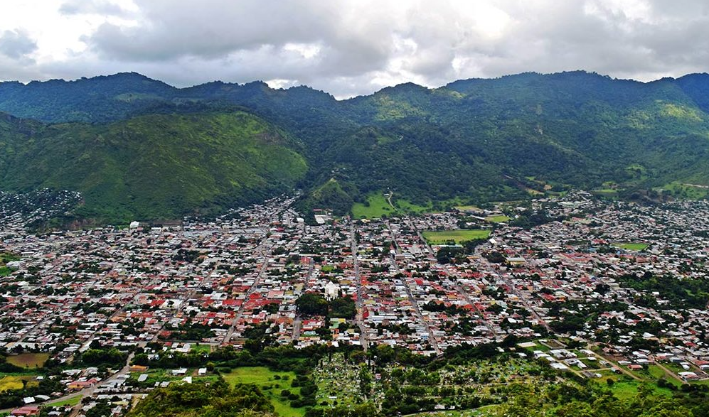 Plano general de la ciudad de Jinotega.