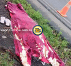 Tras el accidente brutal.