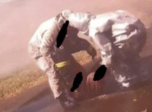 Foto durante el ataque de las avejas africanizadas en Tipitapa.