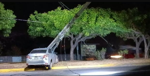 Accidente en Rotonda Jean Paul Genie deja a joven lesionado.