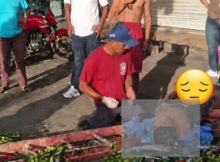 El accidente ocurrió la tarde de este martes mientras realizaba labores de cableado en el Mercado Municipal Ernesto Fernández.
