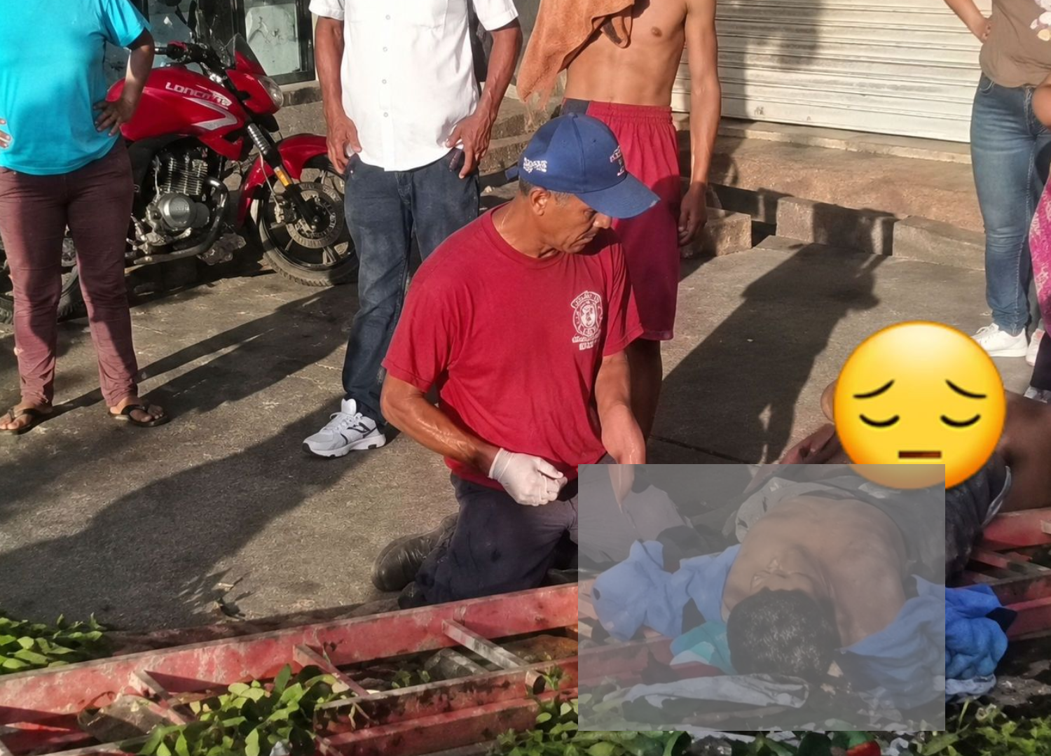 El accidente ocurrió la tarde de este martes mientras realizaba labores de cableado en el Mercado Municipal Ernesto Fernández.